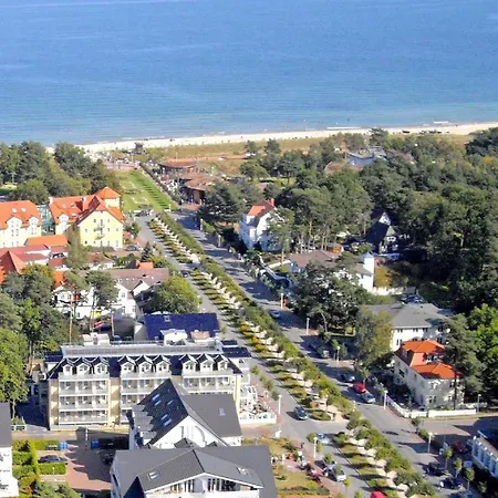 Strandnahe Mit 2 Balkonen - Haus Am Kurpark 12 * 바베